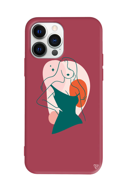 Emilia Lansman Model İçi Kadife Silikon Telefon Kılıfı