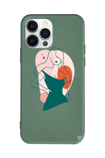 Emilia Lansman Model İçi Kadife Silikon Telefon Kılıfı