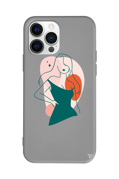 Emilia Lansman Model İçi Kadife Silikon Telefon Kılıfı