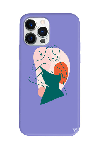 Emilia Lansman Model İçi Kadife Silikon Telefon Kılıfı