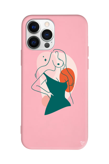 Emilia Lansman Model İçi Kadife Silikon Telefon Kılıfı