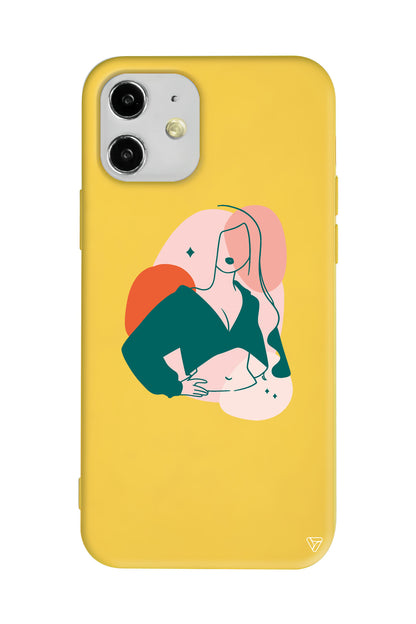 Sarah Lansman Model İçi Kadife Silikon Telefon Kılıfı