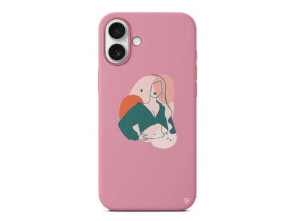 Sarah Lansman Model İçi Kadife Silikon Telefon Kılıfı