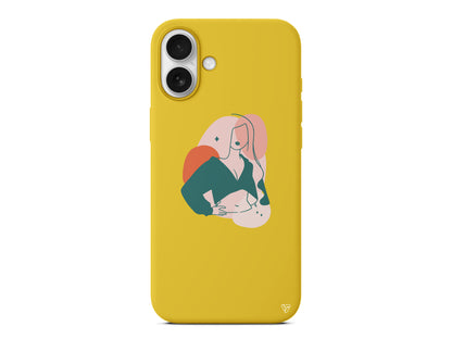 Sarah Lansman Model İçi Kadife Silikon Telefon Kılıfı