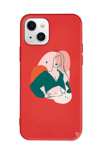 Sarah Lansman Model İçi Kadife Silikon Telefon Kılıfı – Plus Serisine Özel