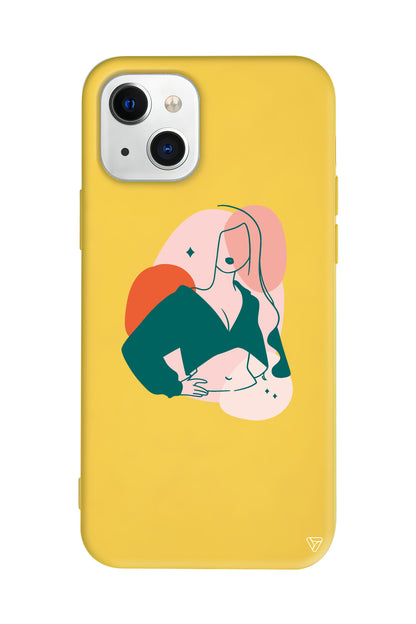 Sarah Lansman Model İçi Kadife Silikon Telefon Kılıfı