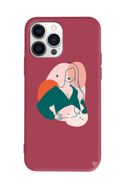 Sarah Lansman Model İçi Kadife Silikon Telefon Kılıfı