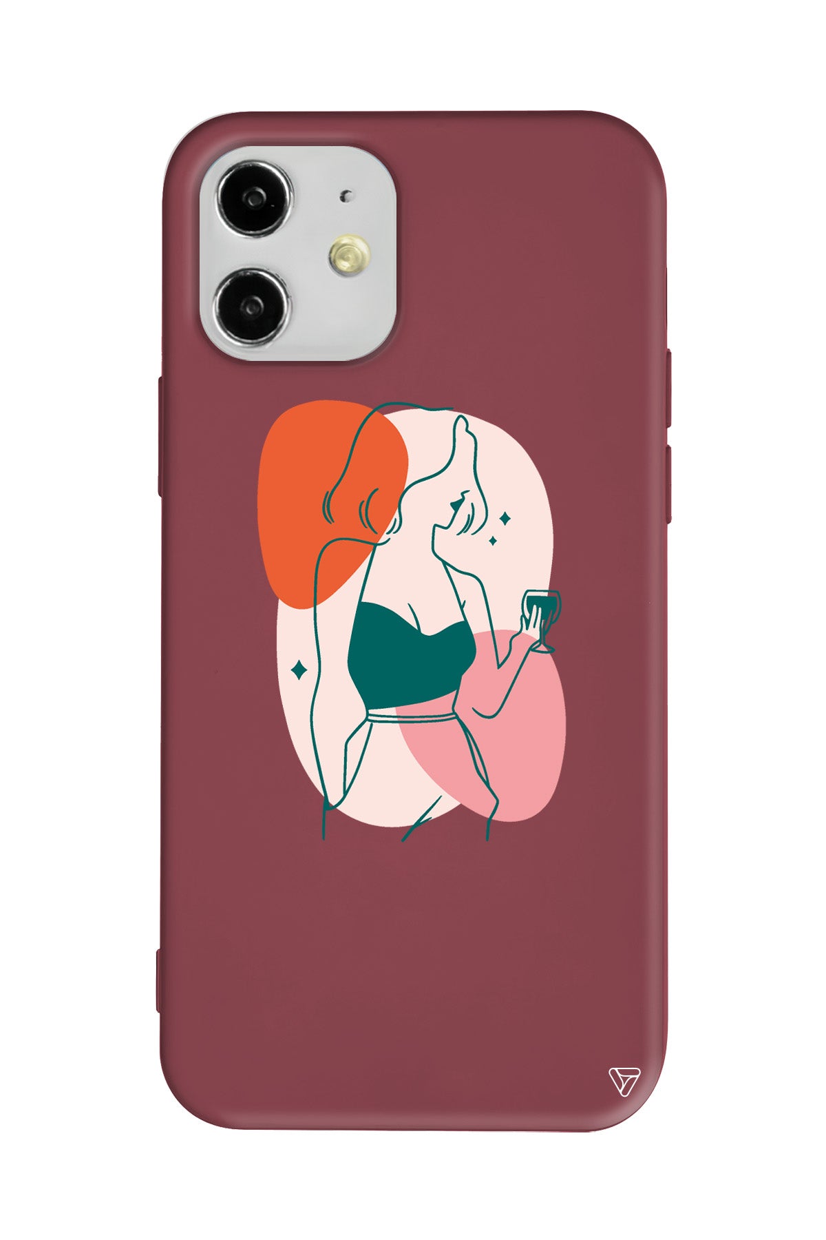 Lucy Lansman Model İçi Kadife Silikon Telefon Kılıfı