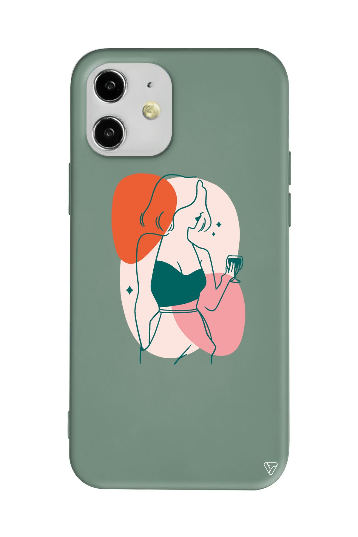 Lucy Lansman Model İçi Kadife Silikon Telefon Kılıfı