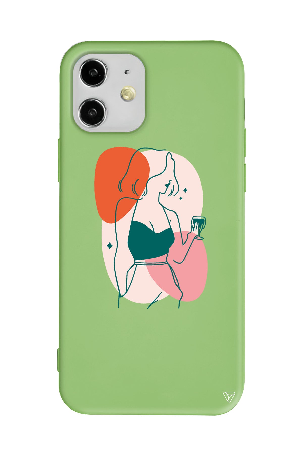 Lucy Lansman Model İçi Kadife Silikon Telefon Kılıfı