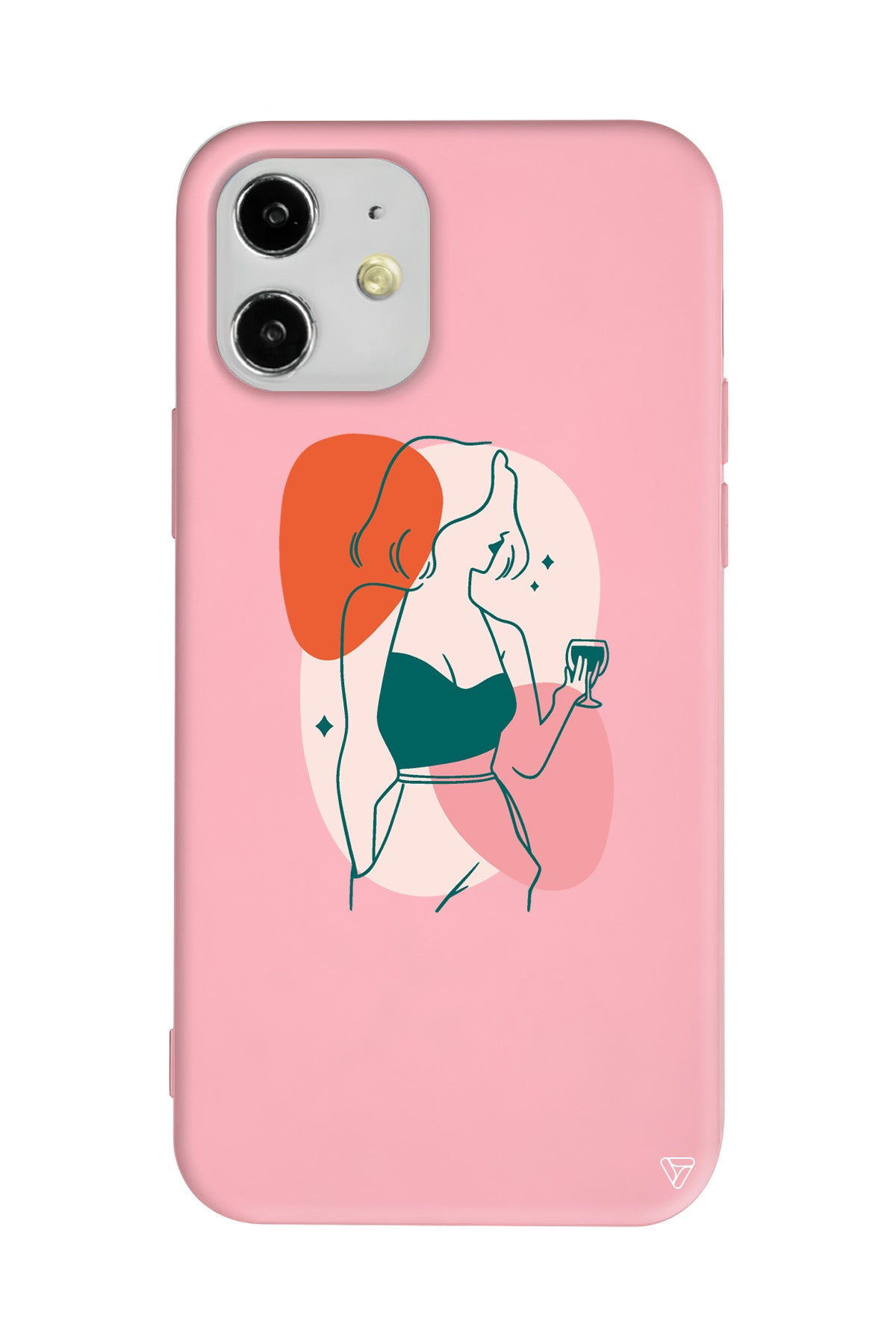 Lucy Lansman Model İçi Kadife Silikon Telefon Kılıfı