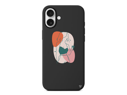 Lucy Lansman Model İçi Kadife Silikon Telefon Kılıfı