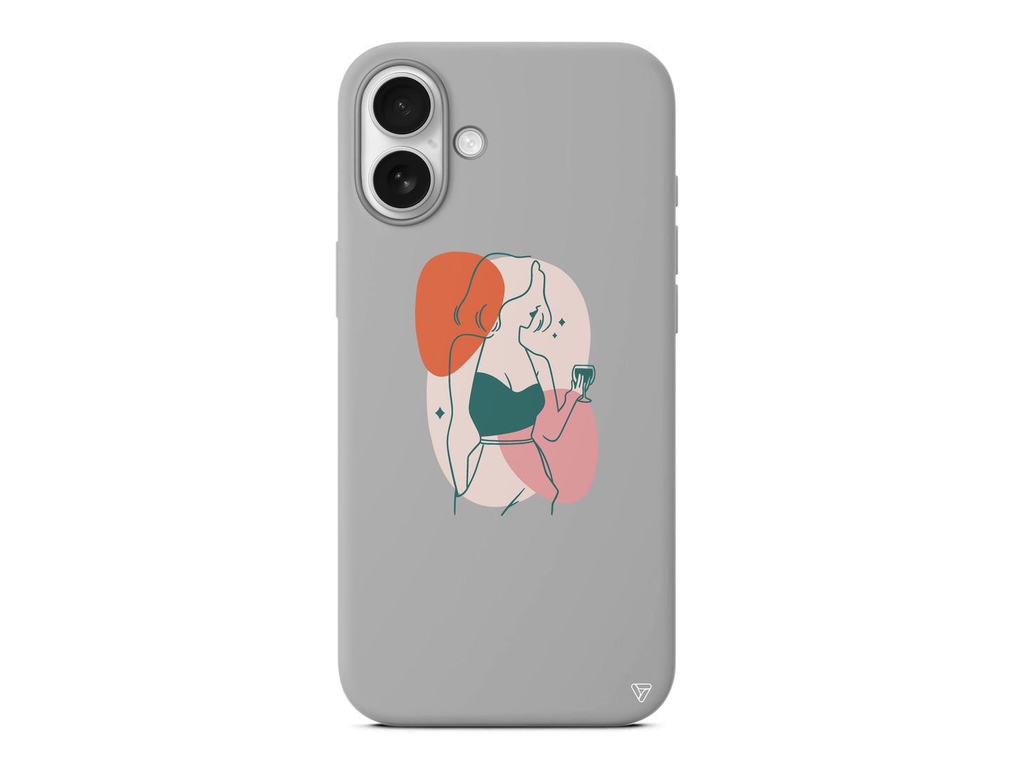 Lucy Lansman Model İçi Kadife Silikon Telefon Kılıfı