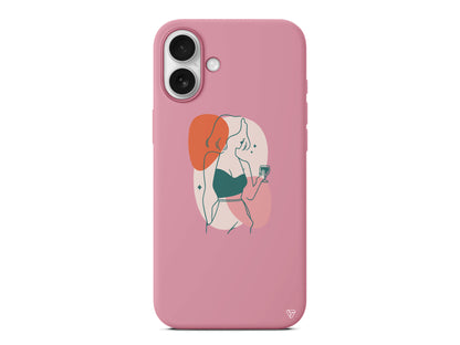 Lucy Lansman Model İçi Kadife Silikon Telefon Kılıfı