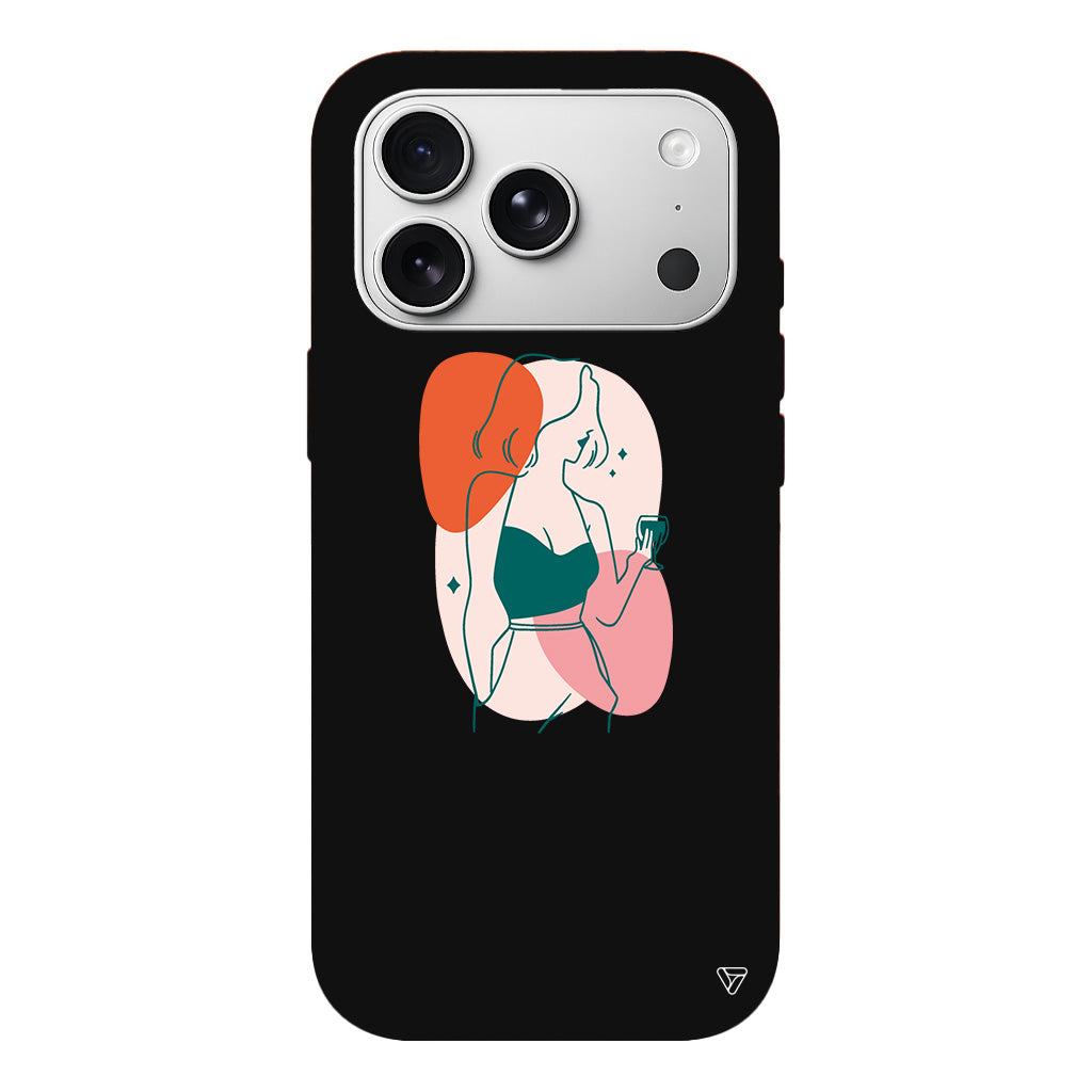 Lucy Lansman Model İçi Kadife Silikon Telefon Kılıfı