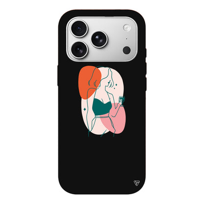 Lucy Lansman Model İçi Kadife Silikon Telefon Kılıfı