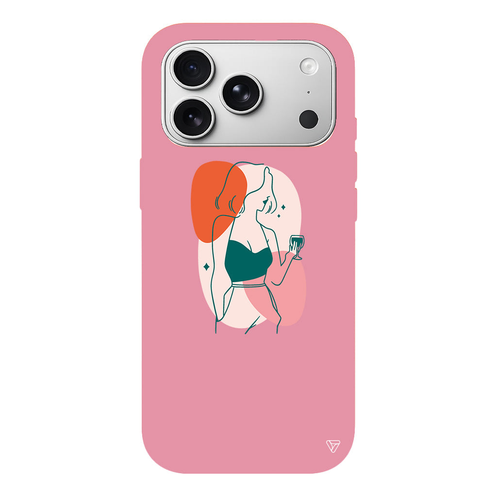 Lucy Lansman Model İçi Kadife Silikon Telefon Kılıfı