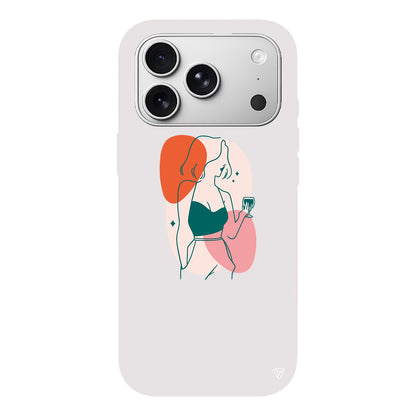 Lucy Lansman Model İçi Kadife Silikon Telefon Kılıfı