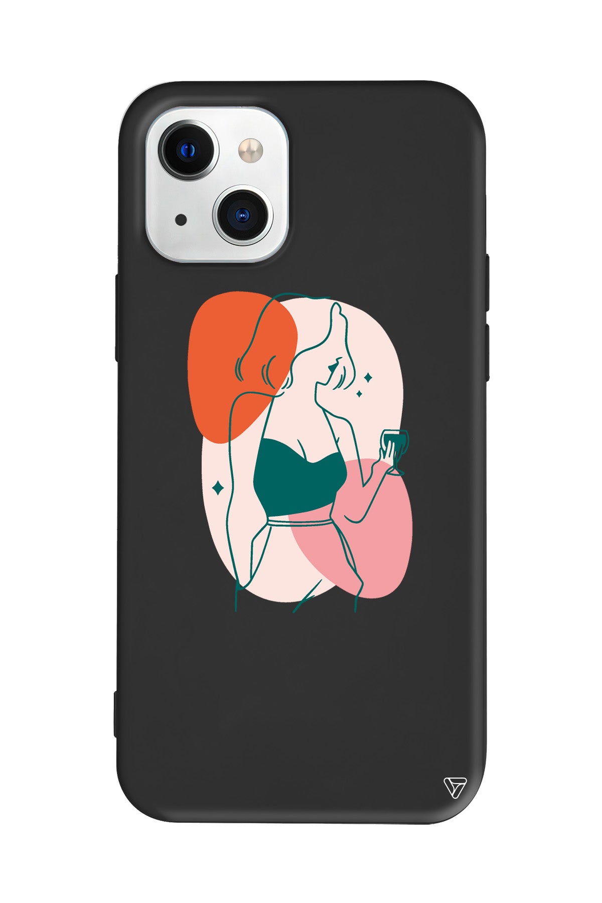 Lucy Lansman Model İçi Kadife Silikon Telefon Kılıfı