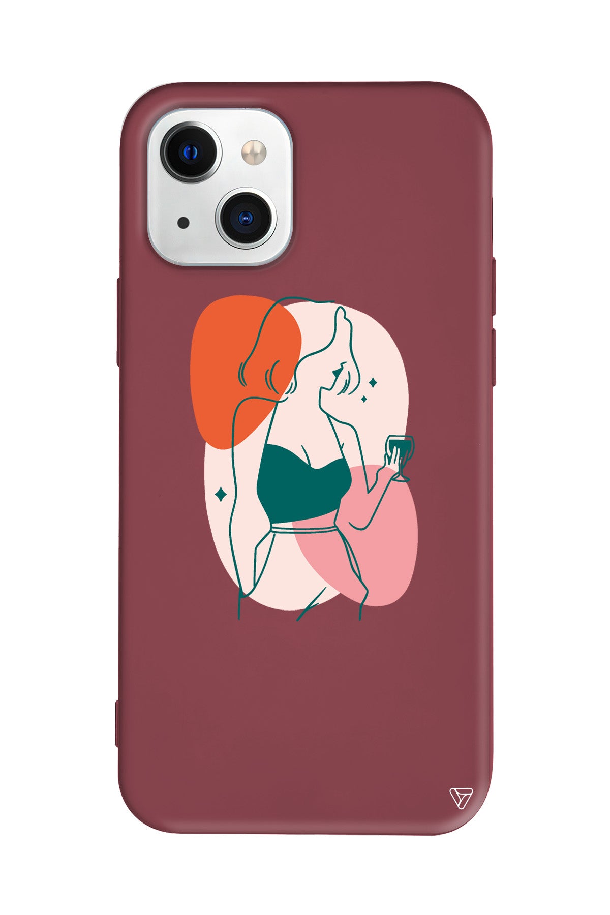 Lucy Lansman Model İçi Kadife Silikon Telefon Kılıfı