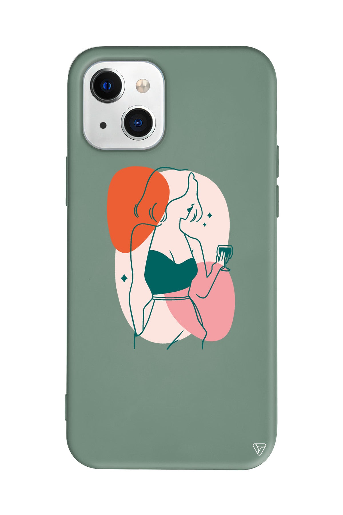 Lucy Lansman Model İçi Kadife Silikon Telefon Kılıfı