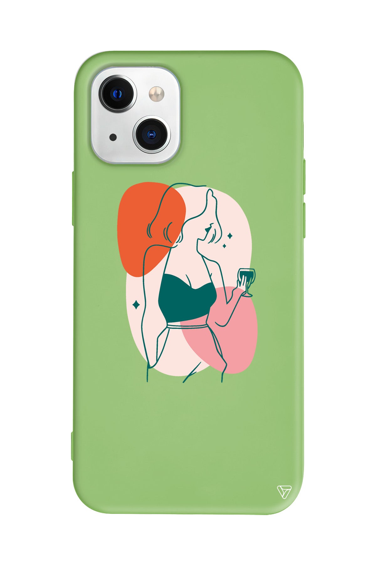 Lucy Lansman Model İçi Kadife Silikon Telefon Kılıfı