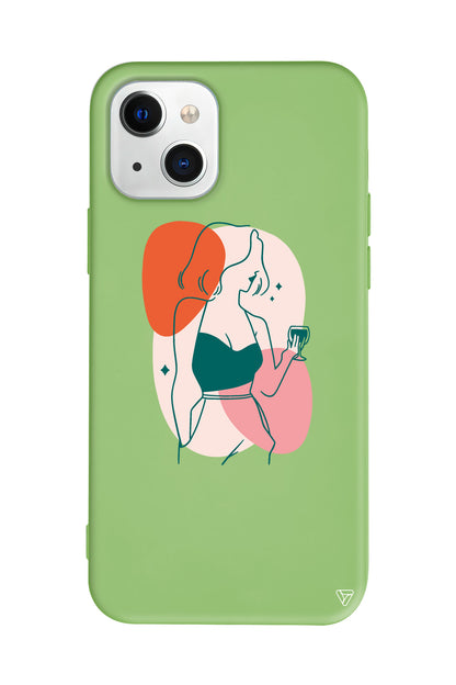 Lucy Lansman Model İçi Kadife Silikon Telefon Kılıfı