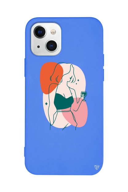 Lucy Lansman Model İçi Kadife Silikon Telefon Kılıfı