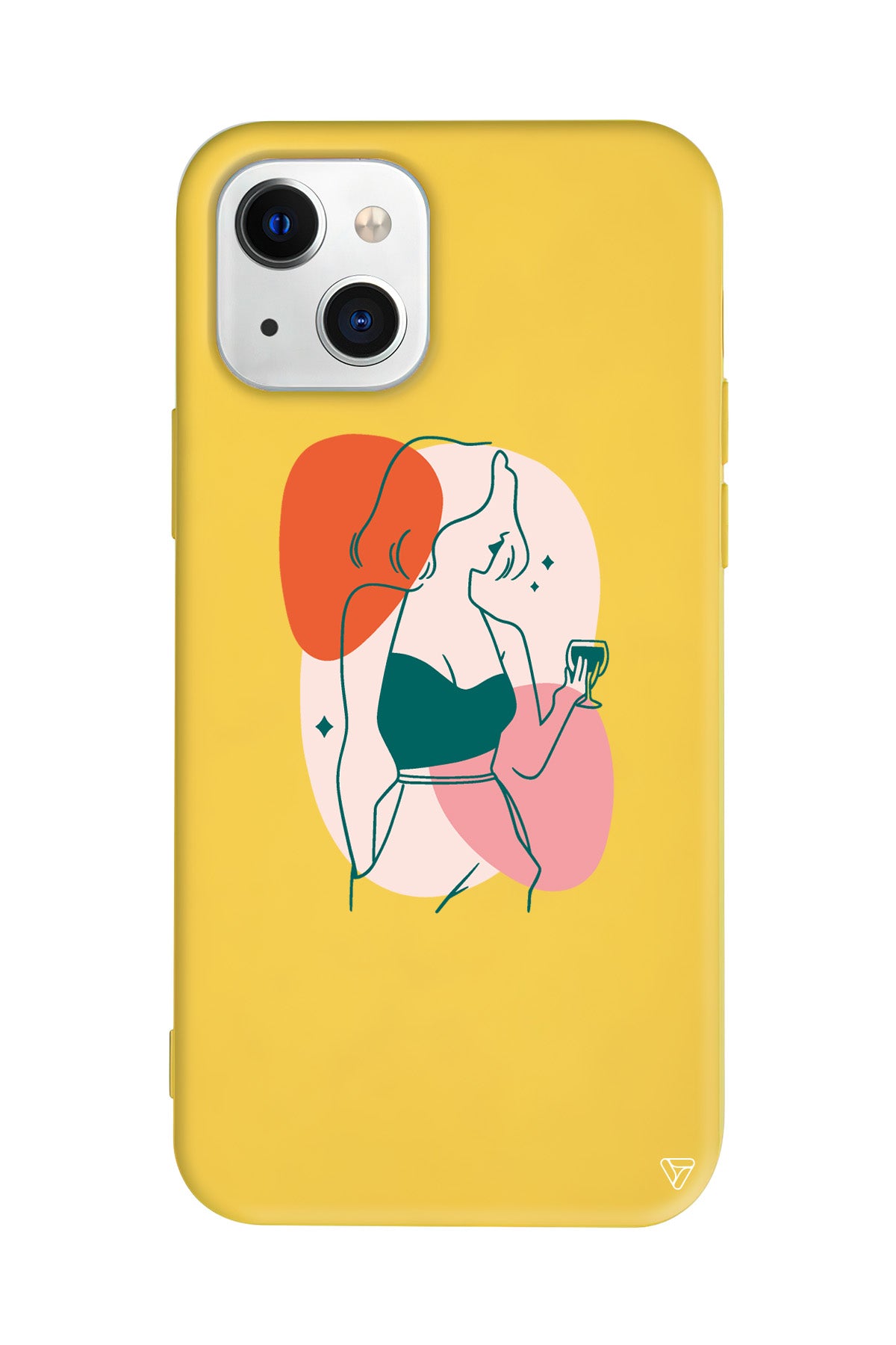 Lucy Lansman Model İçi Kadife Silikon Telefon Kılıfı