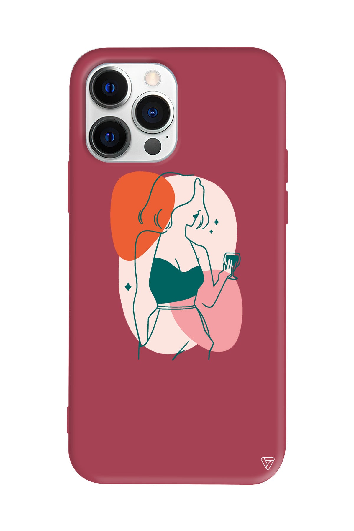 Lucy Lansman Model İçi Kadife Silikon Telefon Kılıfı