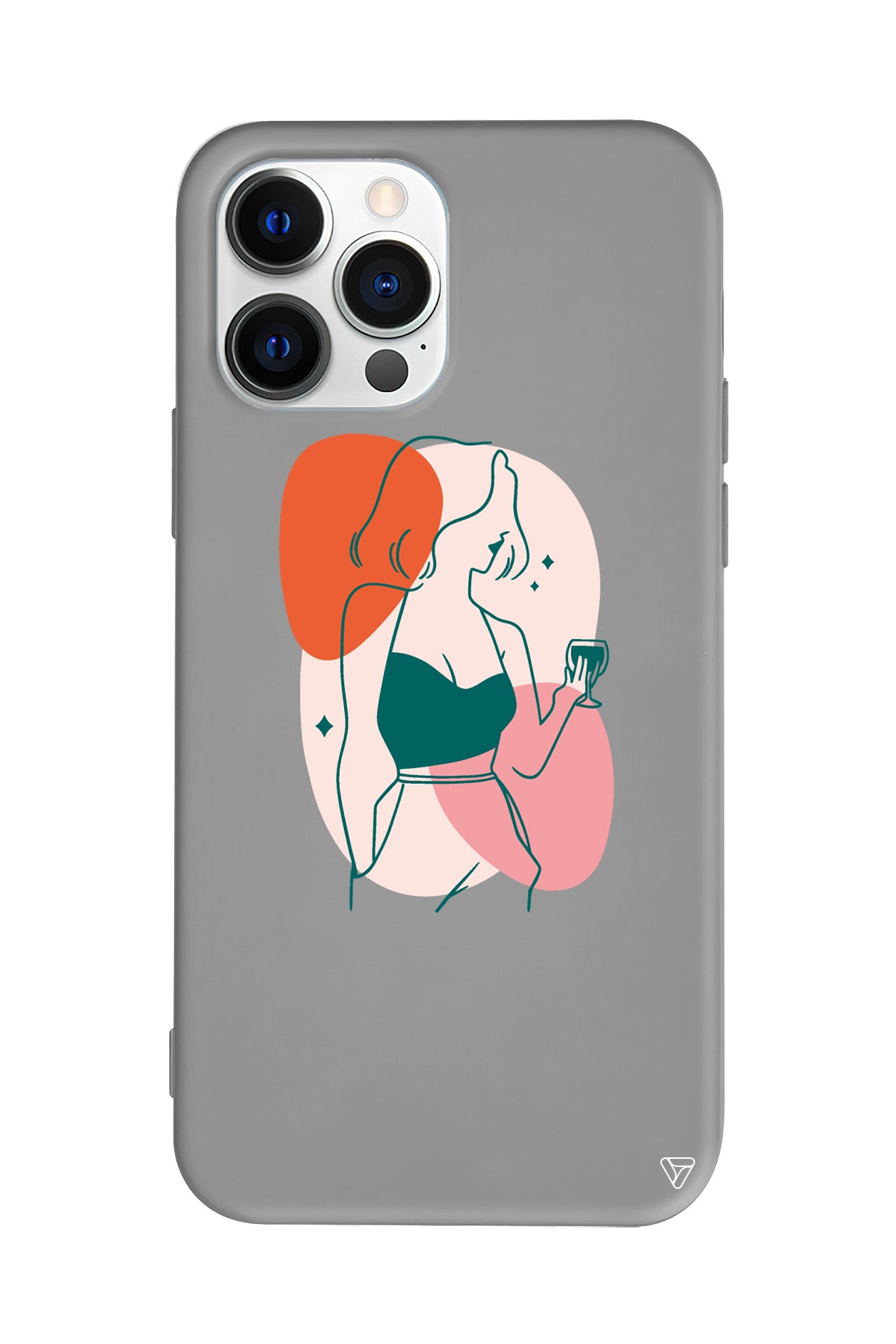 Lucy Lansman Model İçi Kadife Silikon Telefon Kılıfı