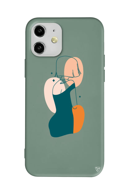 Eva Lansman Model İçi Kadife Silikon Telefon Kılıfı