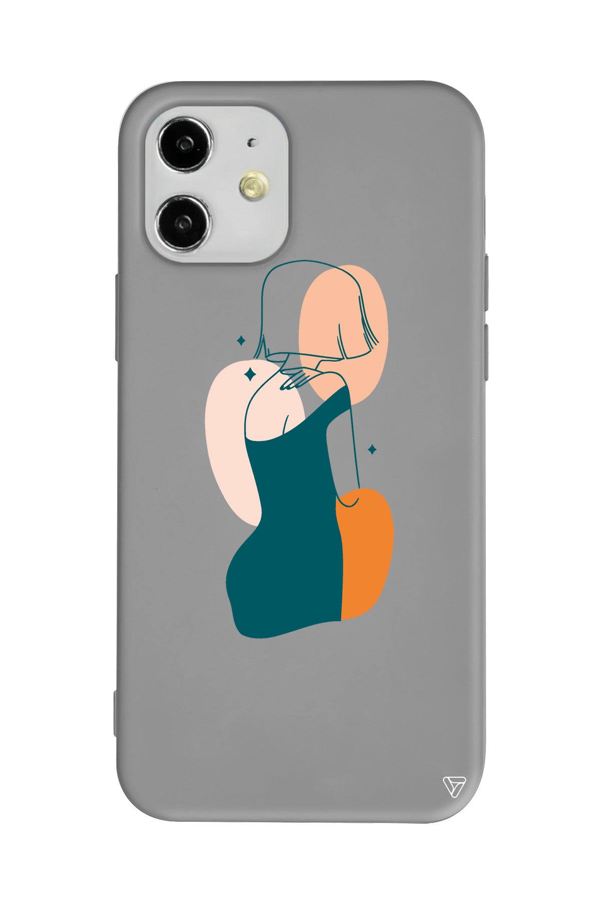 Eva Lansman Model İçi Kadife Silikon Telefon Kılıfı