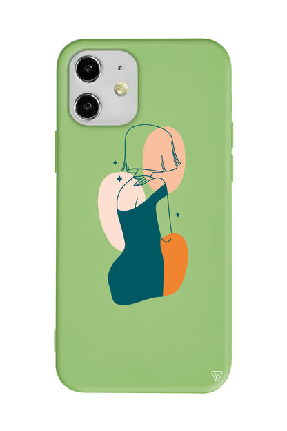 Eva Lansman Model İçi Kadife Silikon Telefon Kılıfı