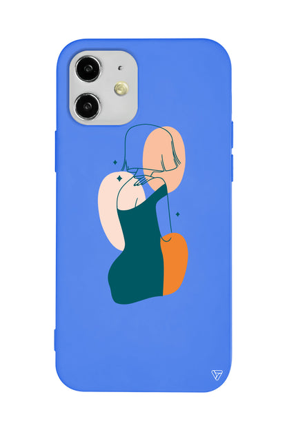 Eva Lansman Model İçi Kadife Silikon Telefon Kılıfı