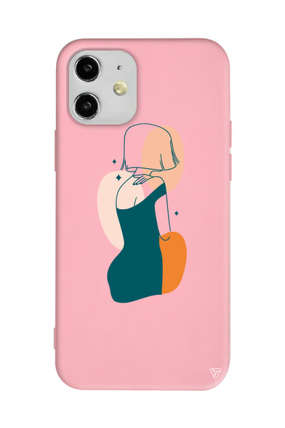 Eva Lansman Model İçi Kadife Silikon Telefon Kılıfı