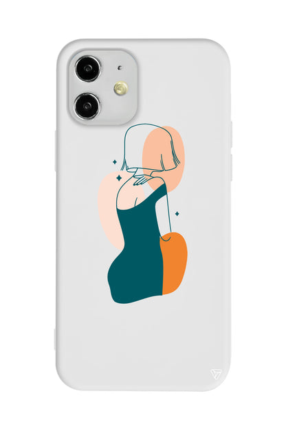 Eva Lansman Model İçi Kadife Silikon Telefon Kılıfı