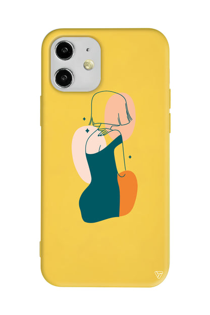 Eva Lansman Model İçi Kadife Silikon Telefon Kılıfı