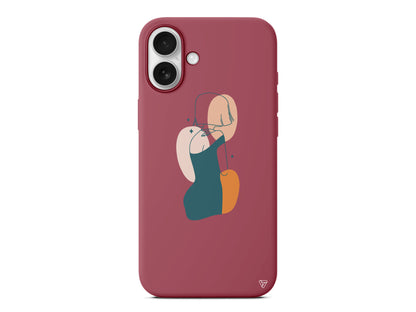 Eva Lansman Model İçi Kadife Silikon Telefon Kılıfı