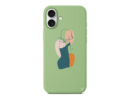 Eva Lansman Model İçi Kadife Silikon Telefon Kılıfı