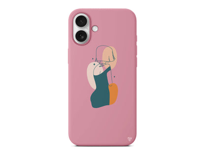 Eva Lansman Model İçi Kadife Silikon Telefon Kılıfı