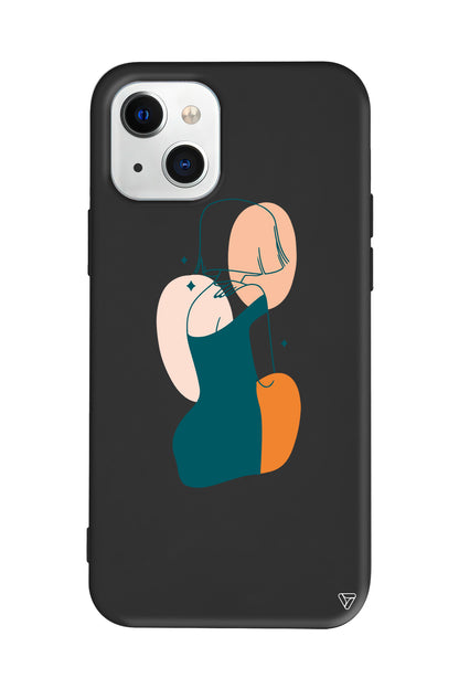 Eva Lansman Model İçi Kadife Silikon Telefon Kılıfı