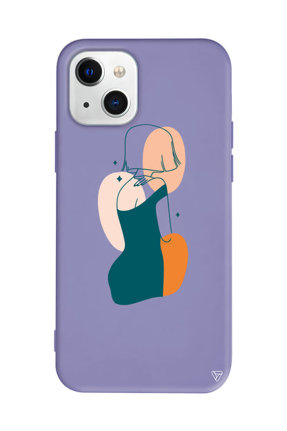 Eva Lansman Model İçi Kadife Silikon Telefon Kılıfı