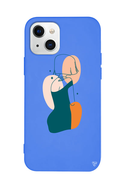 Eva Lansman Model İçi Kadife Silikon Telefon Kılıfı