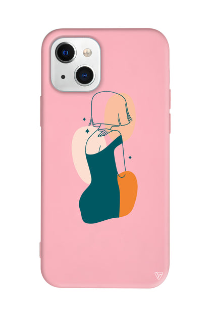 Eva Lansman Model İçi Kadife Silikon Telefon Kılıfı