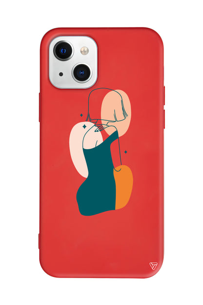 Eva Lansman Model İçi Kadife Silikon Telefon Kılıfı – Plus Serisine Özel