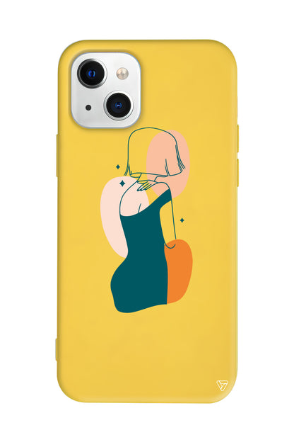 Eva Lansman Model İçi Kadife Silikon Telefon Kılıfı