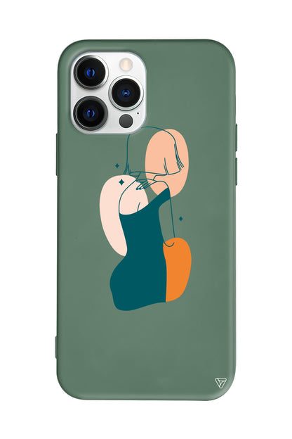 Eva Lansman Model İçi Kadife Silikon Telefon Kılıfı