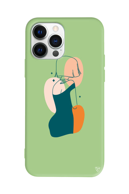 Eva Lansman Model İçi Kadife Silikon Telefon Kılıfı