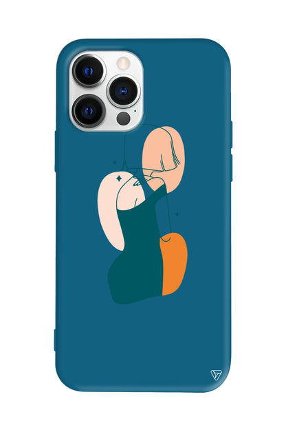 Eva Lansman Model İçi Kadife Silikon Telefon Kılıfı